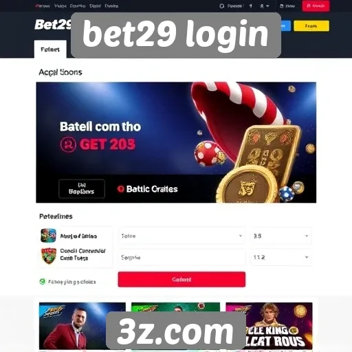 Acessibilidade do site bet29 login para novos usuários